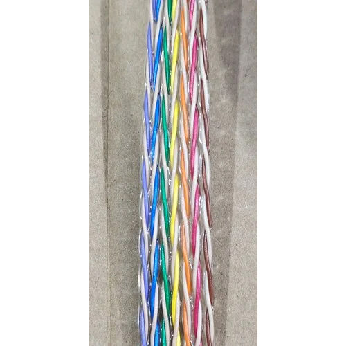 1700-14-100Ft 3M Twisted Ribbon Wire - Color: Multicolor