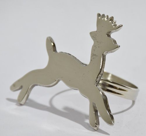 Metal Deer Napkin Ring