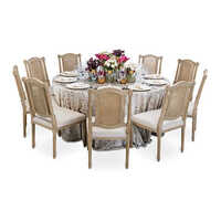 MC-428 Oak Wood Dinning Chair Indian wedding chair