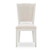 MC-438 Oak Wood With Linen Fabric Dining Chair wood stackable event chair