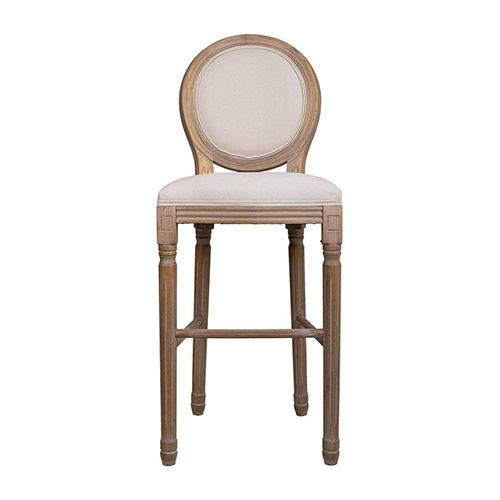 Bs-538 Wood Frame With Linen Fabric Bar Chair Wedding Vip Chair For Sale - Assembly: No Assembly Required