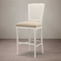 BS-547B Wood Frame With Linen Fabric Bar Chair for events wedding party