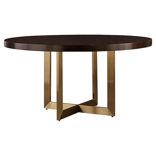 DT-723 Metal Frame Round Dining Table luxury table for events