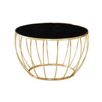 Ct-757 Round Coffee Table Mordern Gold Wedding Table Set - Assembly: No Assembly Required