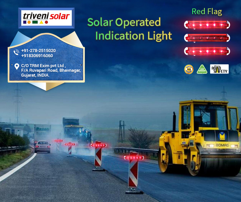 Outdoor Solar Red Flag
