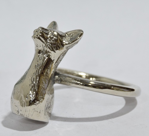 Metal New Style Napkin Ring Silver Finish