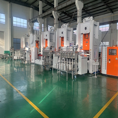 50Hz Semi Automatic Aluminium Foil Container Making Machine H Frame Power Source: Electricity