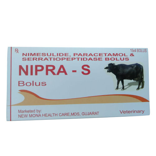 Nimesulide, Paracetamol And Serratiopeptidase Bolus
