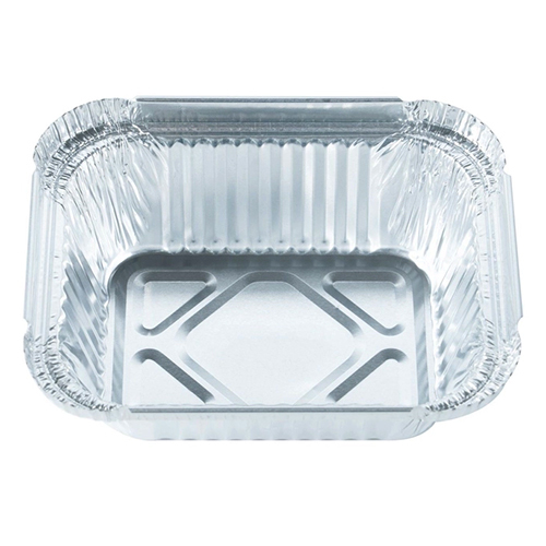 Disposable Rectangular Aluminum Foil Container