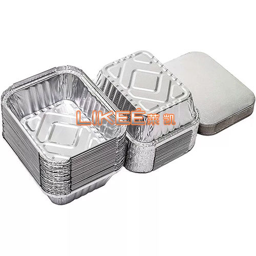 Food Packaging Aluminium Foil Container - Color: Silver