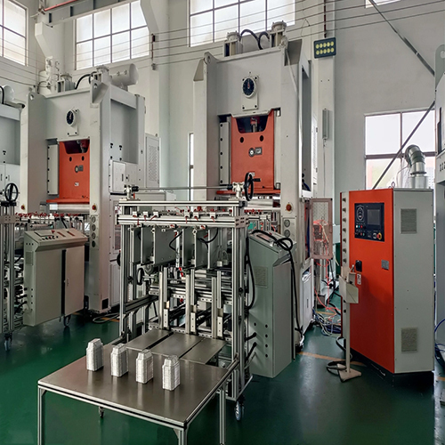 80 Ton Automatic Food Grade Aluminum Foil Tray Making Machine