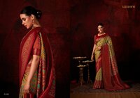 SAREE Softy Silk Fabric With Digital Print