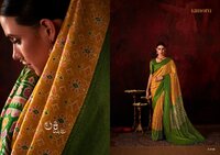 SAREE Softy Silk Fabric With Digital Print