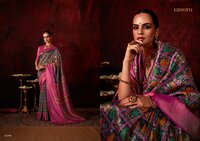 SAREE Softy Silk Fabric With Digital Print