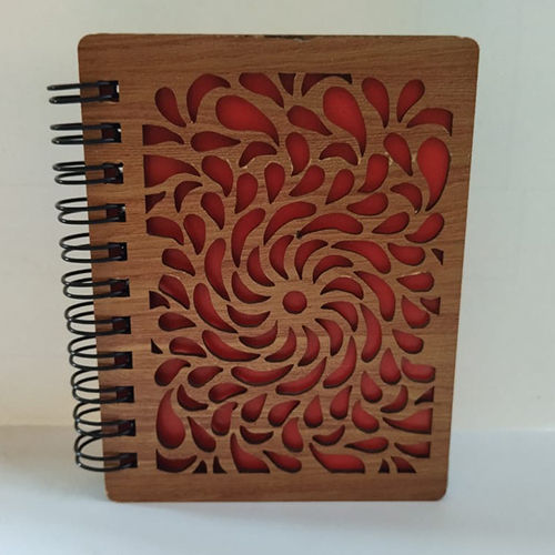 Wooden Diaries Size: Standard