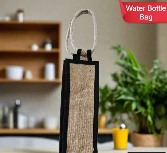 JUTE WATER BOTTLE BAG 13026