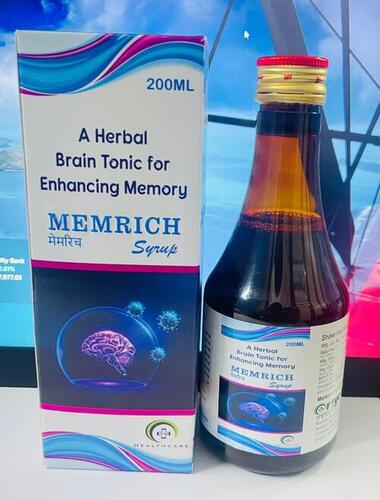 MEMRICH - Ayurvedic Brain Tonic for Enhanced Cognitive Function | Boost Memory, Concentration, and Mental Clarity