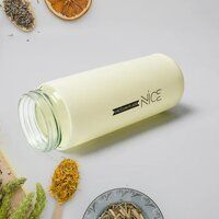 GLASS WATER BOTTLE 400ML 13020