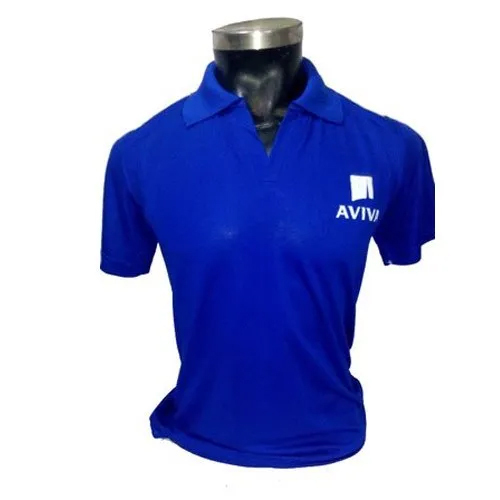Men Dry Fit Collar T Shirt