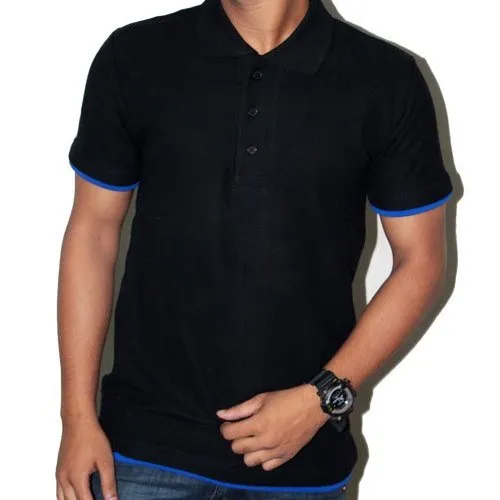 Mens Tipping Collar T-Shirts