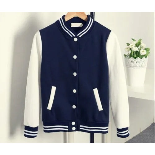 Tweed And Fleece Varsity Jackets Age Group: Adult