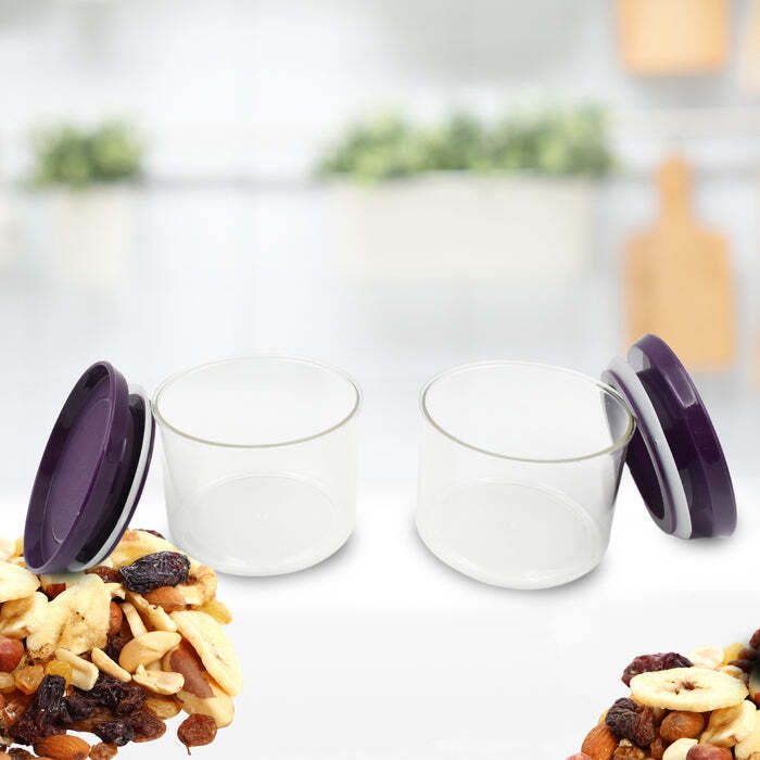 AIR TIGHT & UNBREAKABLE KITCHEN JAR SET FOOD STORAGE 5551