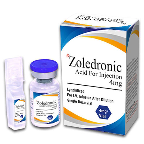 Zoledronic Acid 4Mg Injection - Physical Form: Liquid