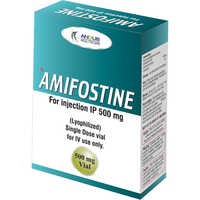 Amifostine 500mg Injection - Cytoprotective Liquid Form, Iv Administration For Reducing Kidney Damage | 1 Vial Per Box, Suitable For Chemotherapy And Radiotherapy Patients
