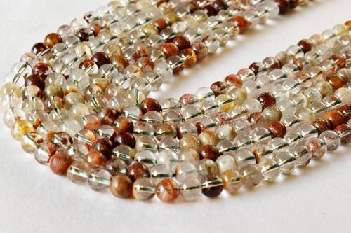 8mm Ludolite Beads, Gemstone Beads for Necklace ,Crystal Beads Jewelry