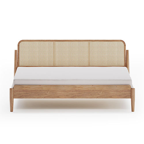 Rattan Double Bed