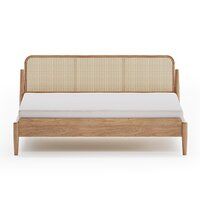 Rattan Double Bed