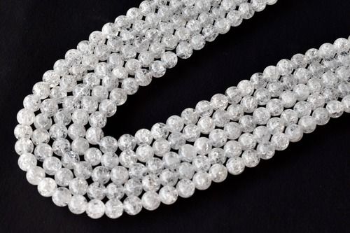 8mm Crack Crystal Beads ,Gemstone Beads for Necklace ,Crystal Beads Jewelry