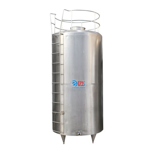 Stainless Steel Vertical Milk Storage Tank