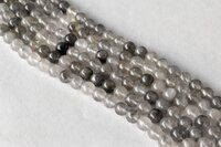 8mm Cloudy Quartz Beads, Gemstone Beads for Necklace ,Crystal Beads Jewelry