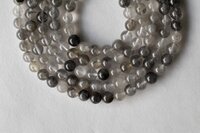 8mm Cloudy Quartz Beads, Gemstone Beads for Necklace ,Crystal Beads Jewelry