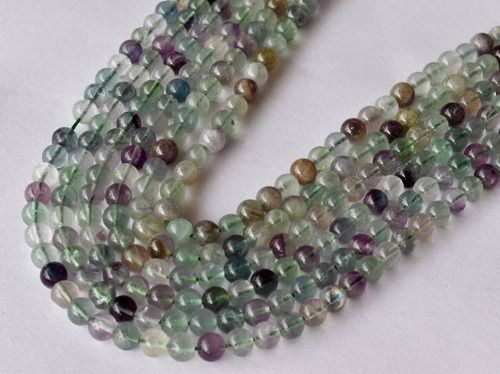 8mm Multi Fluorite Beads, Gemstone Beads for Necklace ,Crystal Beads Jewelry