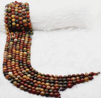 8mm Multi Picasso Jasper Beads, Gemstone Beads for Necklace ,Crystal Beads Jewelry