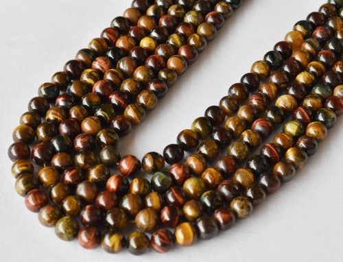 8mm Multi Tiger Eye Beads ,Gemstone Beads for Necklace ,Crystal Beads Jewelry