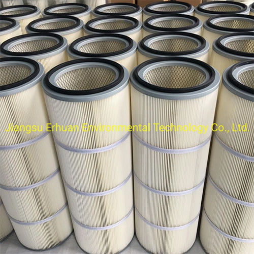 Industrial Polyester Ptfe Flame Retardant Dust Filter Cartridge