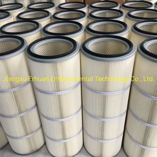 Industrial Polyester PTFE Flame Retardant Dust Filter Cartridge