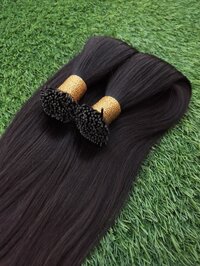 Cuticle Aligned Virgin Straight Keratin I-Tips Hair Extensions