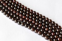 8mm Garnet Beads, Gemstone Beads for Necklace, Crystal Beads Jewelry