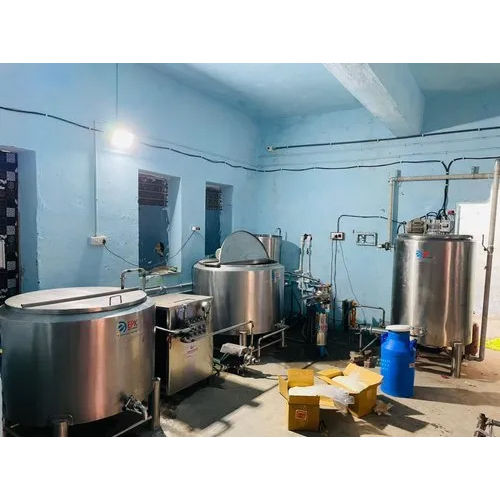 Silver Automatic Ghee Making Machine