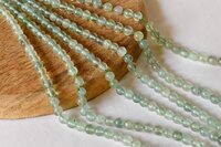 8mm Green Fluorite Beads, Gemstone Beads for Necklace, Crystal Beads Jewelry