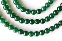 8mm Green Jade Beads, Gemstone Beads for Necklace ,Crystal Beads Jewelry