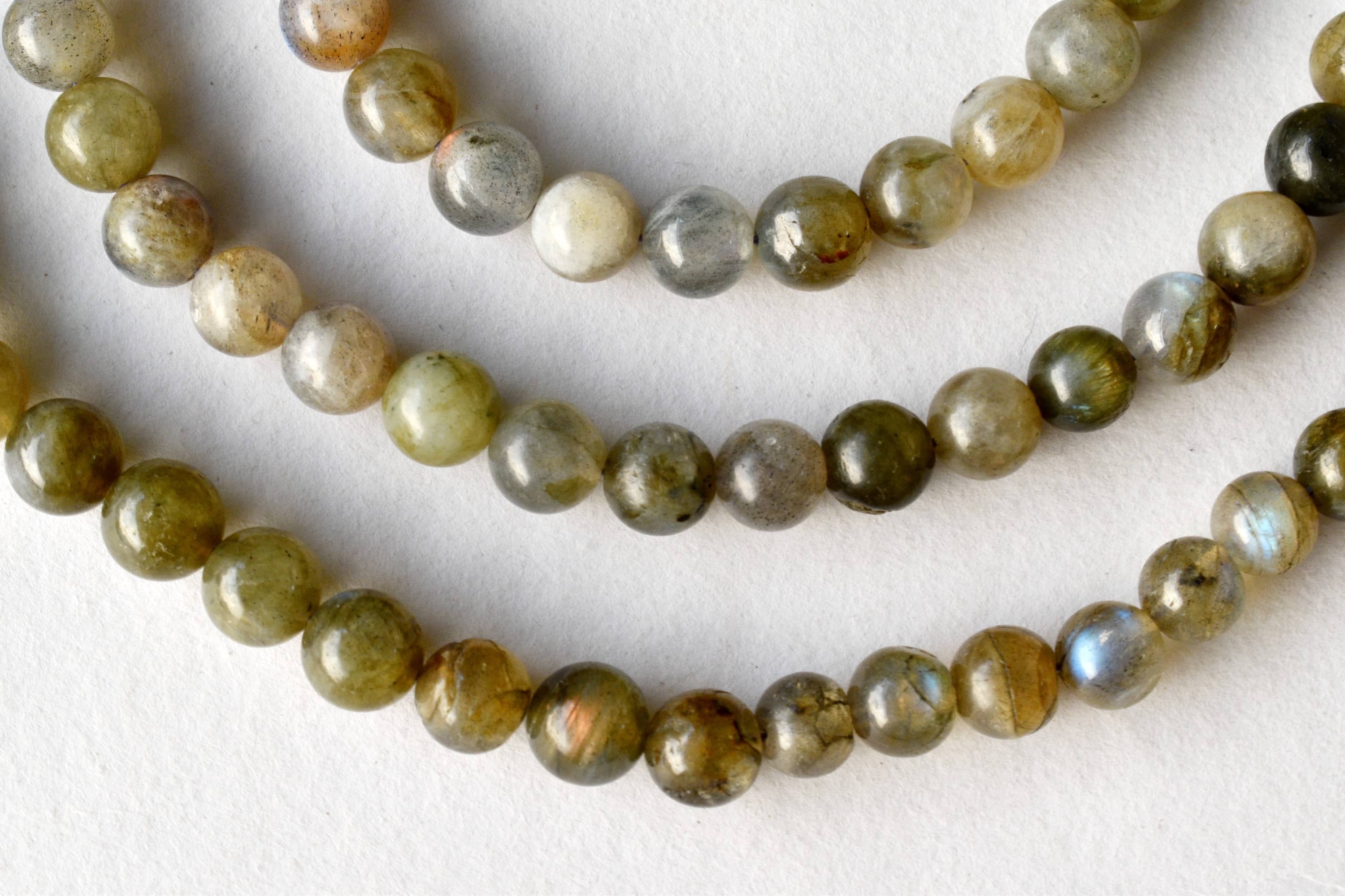 8mm Labradorite Beads,  Gemstone Beads for Necklace, Crystal Beads Jewelry