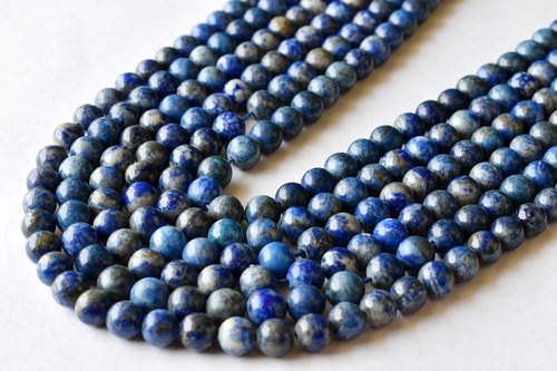 8mm Lapis Lazuli  Beads, Gemstone Beads for Necklace, Crystal Beads Jewelry