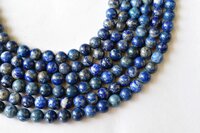 8mm Lapis Lazuli  Beads, Gemstone Beads for Necklace, Crystal Beads Jewelry