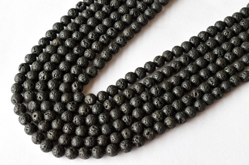 8mm Lava Beads, Gemstone Beads for Necklace ,Crystal Beads Jewelry