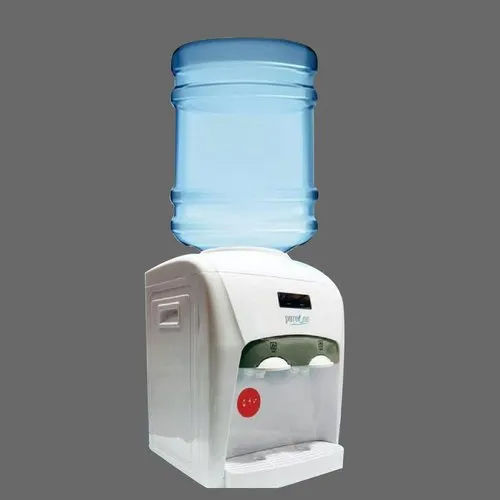 White Bottle Uploading Water Dispenser